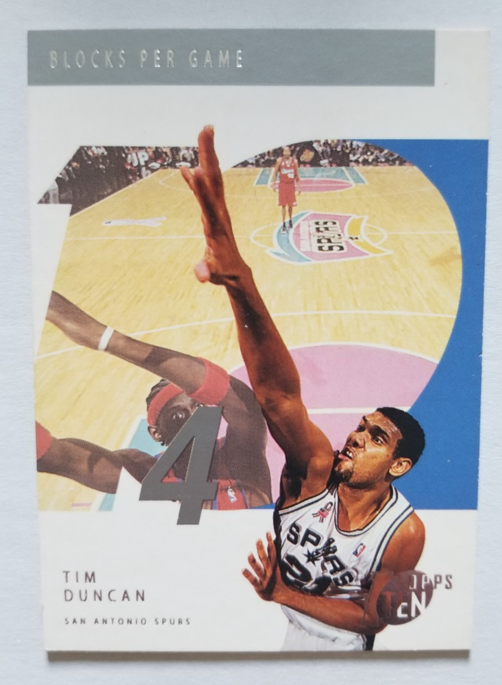 2002-03 Topps Ten #44 Tim Duncan