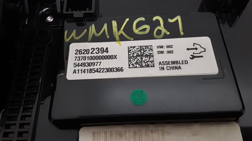 Audio Equipment Radio Control Panel Fits 15-17 REGAL 3414687