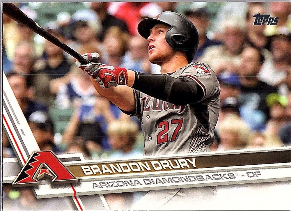 2017 Topps #470 Brandon Drury Arizona Diamondbacks