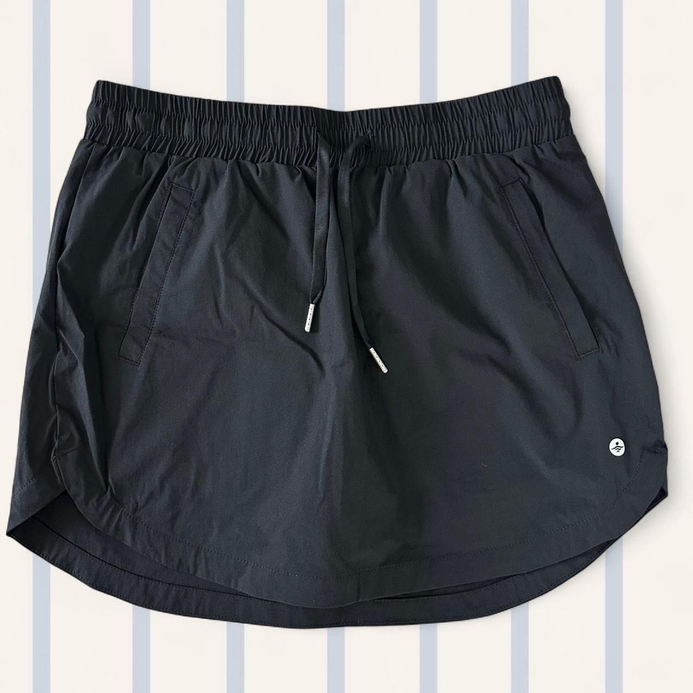 Halara Womens Black Tennis Skort Medium New With Tags