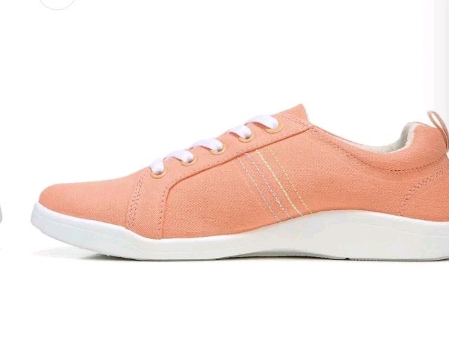 NWT! Vionic Beach Stinson Sneaker In Papaya Women 11