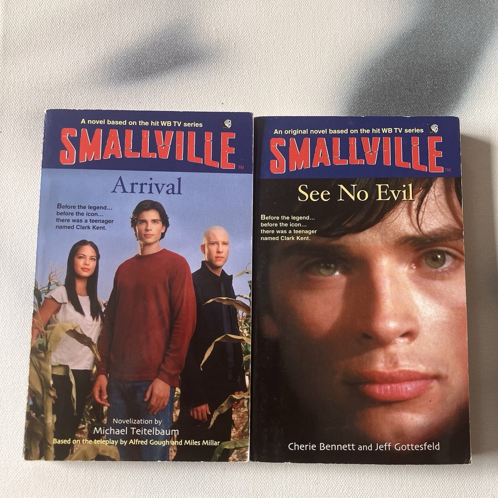 Lot 2 Smallville Original Novels TV Tie-In: Arrival & See No Evil