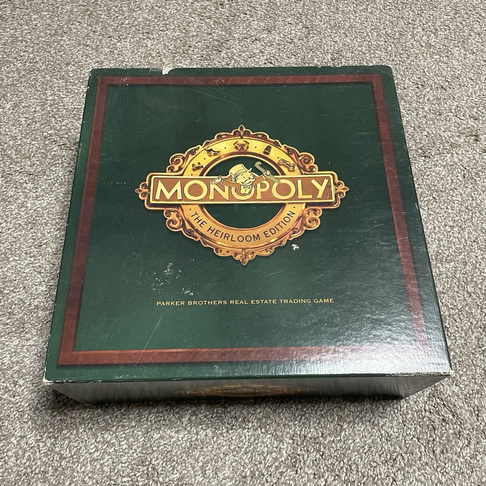 Monopoly The Heirloom Edition 65th Anniversary Board Game (Parker Brothers) 1997