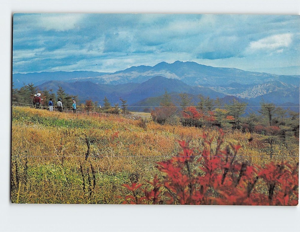 Postcard Kirifuri Plateau Nikko Japan