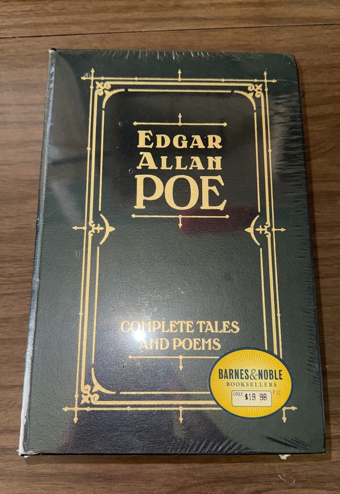 *Vintage Sealed* 1992 Edgar Allan Poe Complete Tales and Poems Barnes Noble