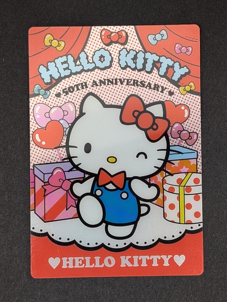 Hello Kitty #01 - Sanrio Hello Kitty 50th Anniversary Wafer Card Series 5 LP