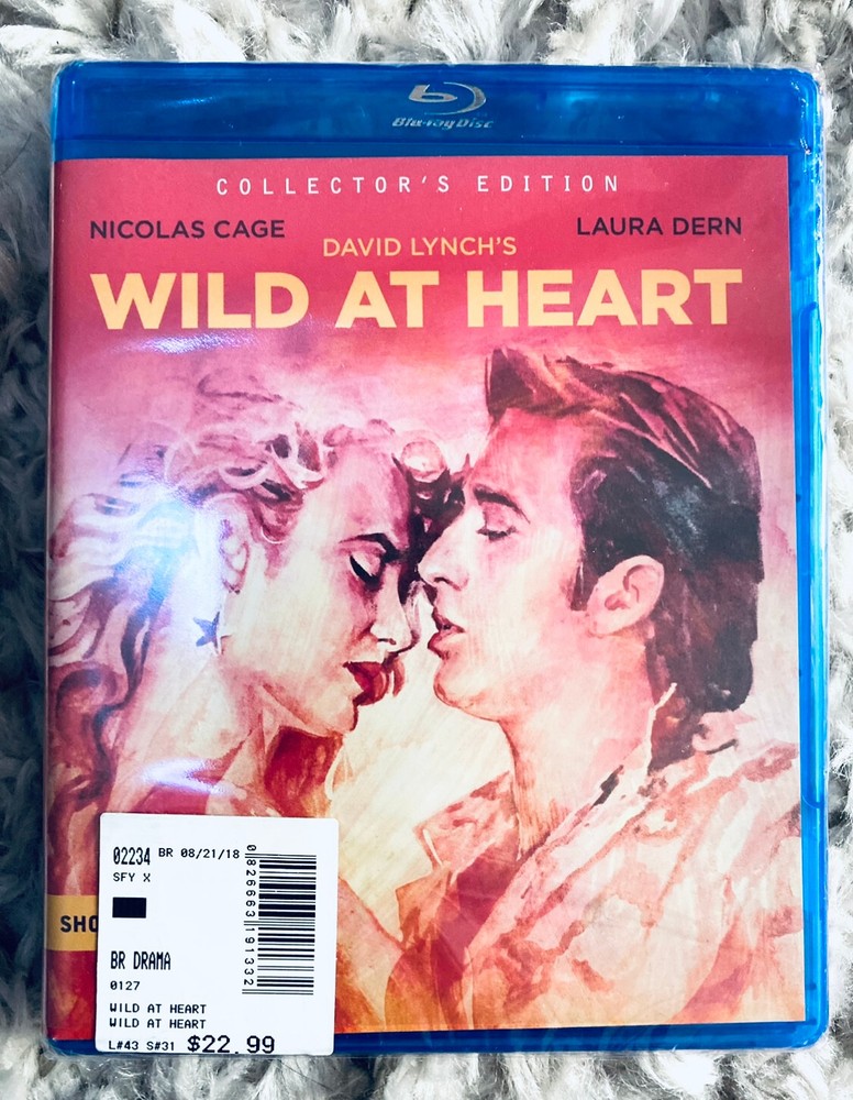 Sealed New DAVID LYNCH Wild at Heart - Collectors Edition Blu-ray SHOUT Select