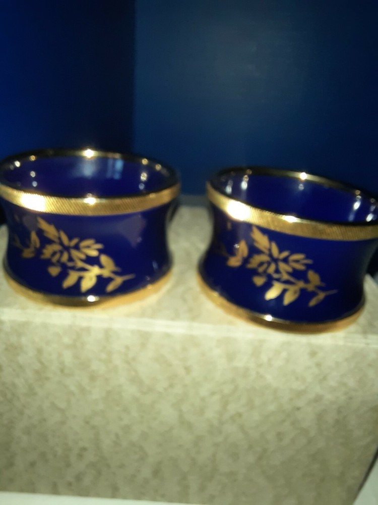 Staffordshire Enamel Napkin Rings