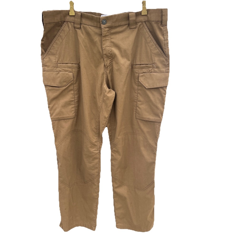 First Tactical Mens Fast-Tac Urban Pants 40 x 32 Brown Khaki Chino Work Cargo