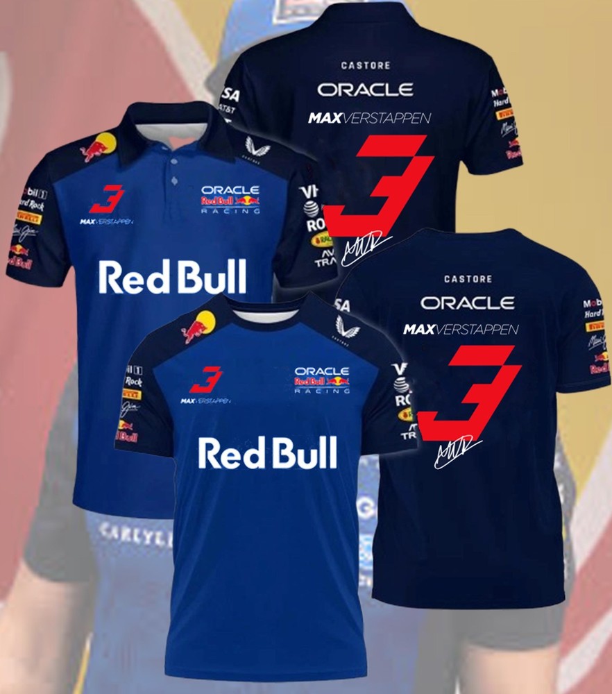 Max Verstappen #3 Red Bull Formula F1 Racing Team 2026 3D Shirt, Red Bull AOP