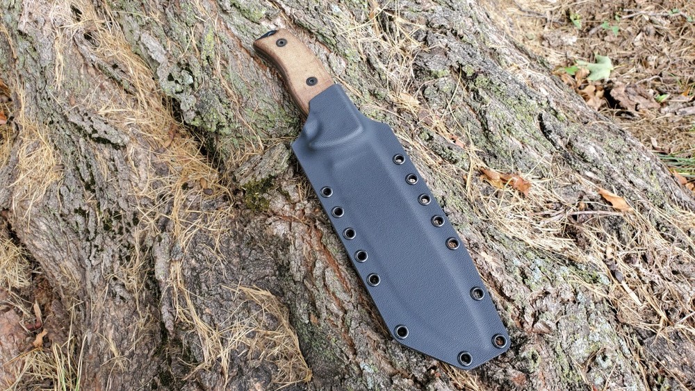 ONTARIO RAT-7 CUSTOM KYDEX PANCAKE SHEATH(BK)