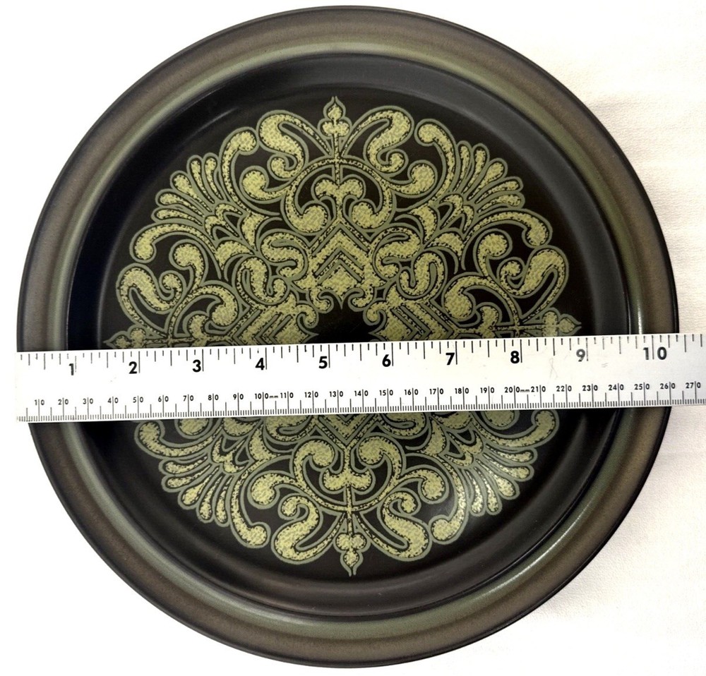 Noritake ”PRIMASTONE” Single 10 1/2” Dinner Plates Campobello/#8305 c 1970’s