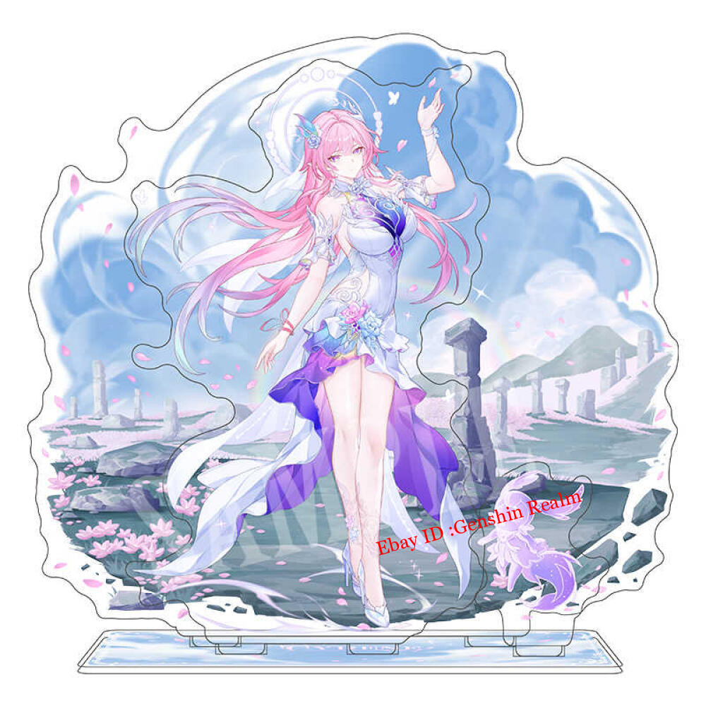 Anime Honkai: Star Rail Cyrene Deluxe Acrylic Desktop Stand Figure Collection