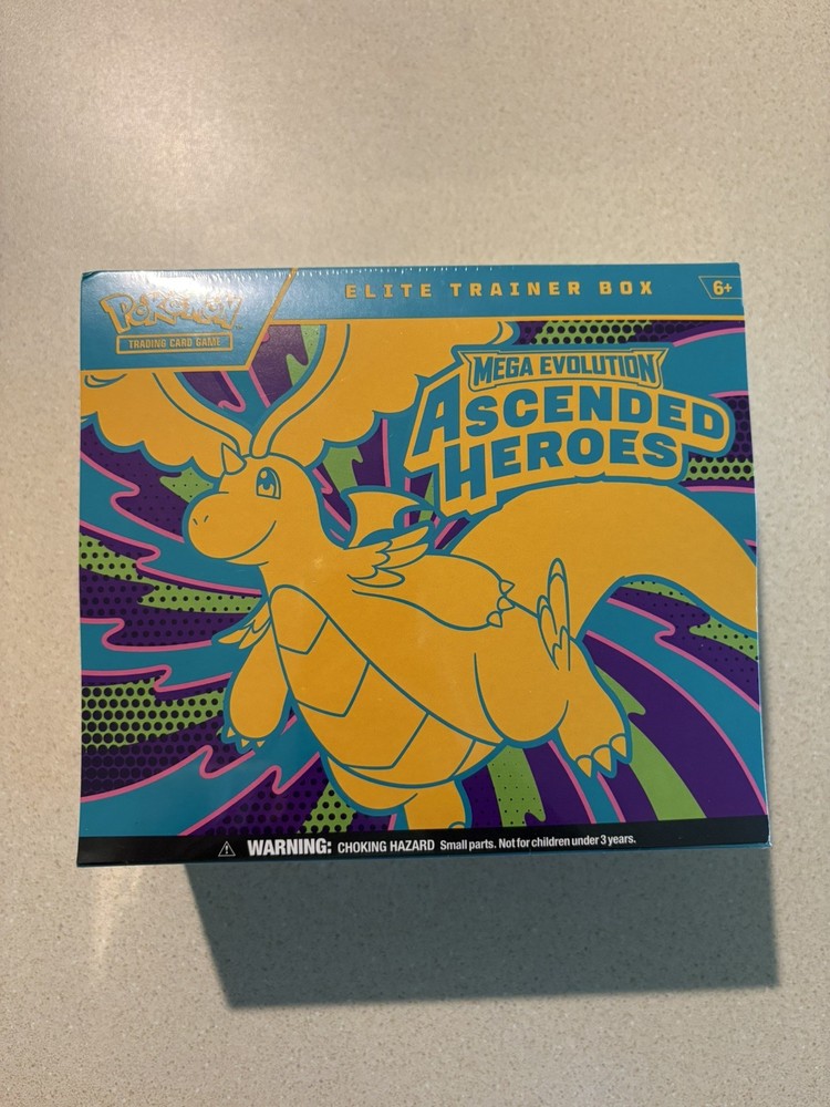 Pokémon TCG Ascended Heroes Elite Trainer Box ETB -Factory Sealed