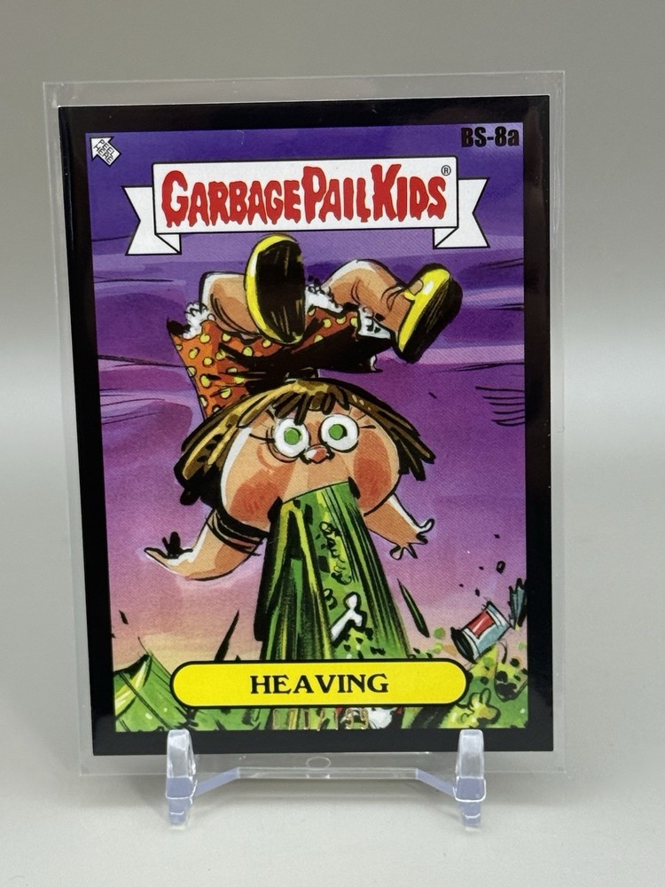 2024 Topps Garbage Pail Kids Green Day BS-8a Heaving /199 Black Card