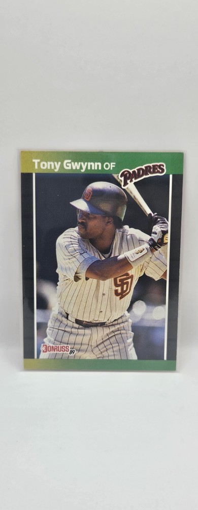 1989 Donruss - Tony Gwynn #128 *Denotes* on Back