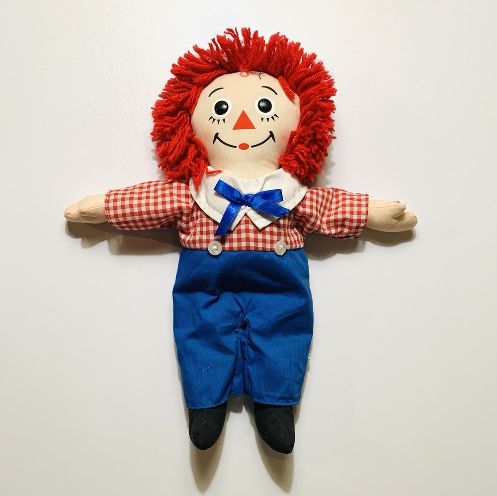 Raggedy Andy Vintage Plush Rag Doll