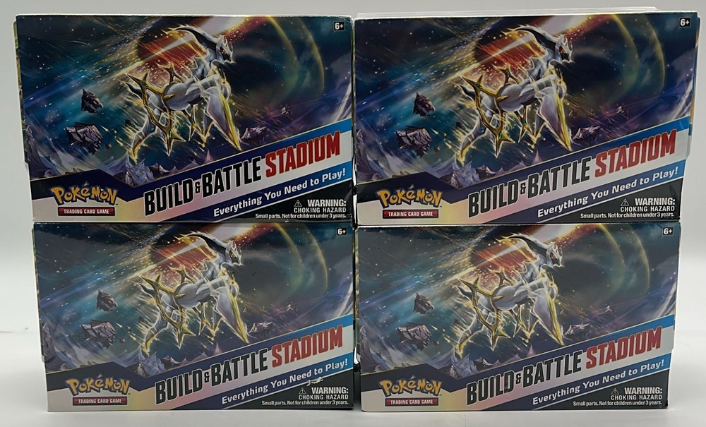 Lot of (4) Pokemon Sword & Shield Brilliant Stars Build & Battle Stadium SEALEDPROBSTEIN123 is actively accepting CONSIGNMENTS !!