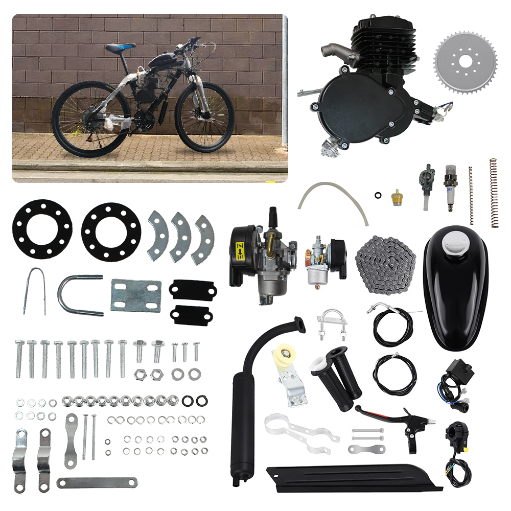 100cc Bicycle Motor Kit 2 Stroke Bike Motorized Petrol Gas Engine Set
