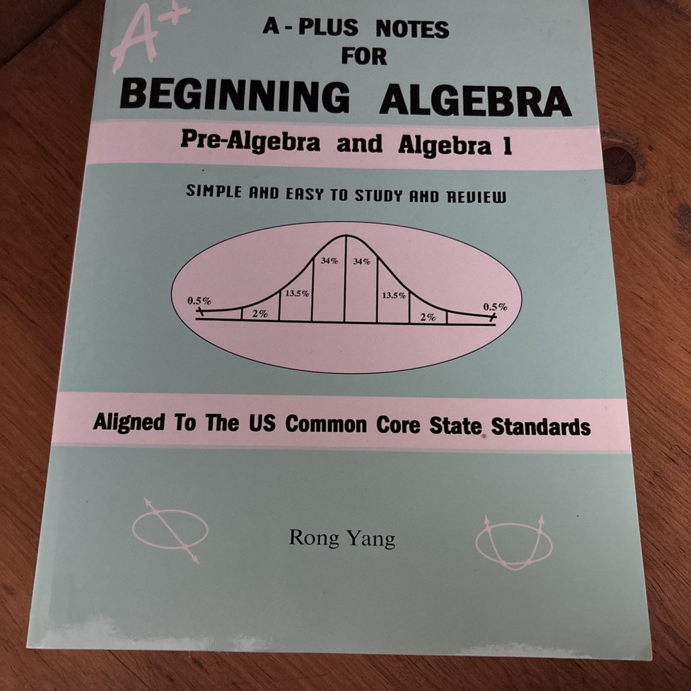 A-Plus Notes for Beginning Algebra: Pre-Algebra and Algebra 1 -