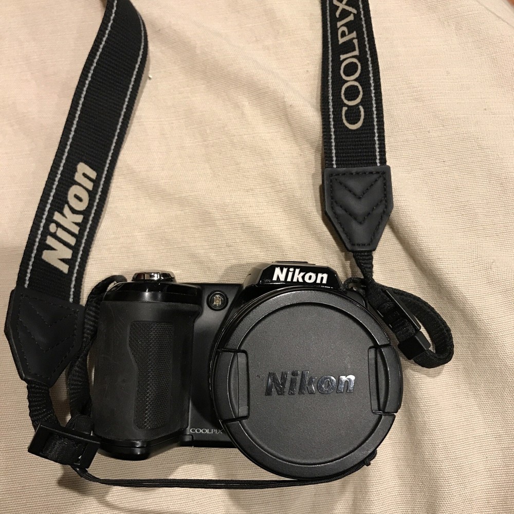 Nikon Coolpix L110 12.1MP Digital Camera -Black 15x Zoom for repair