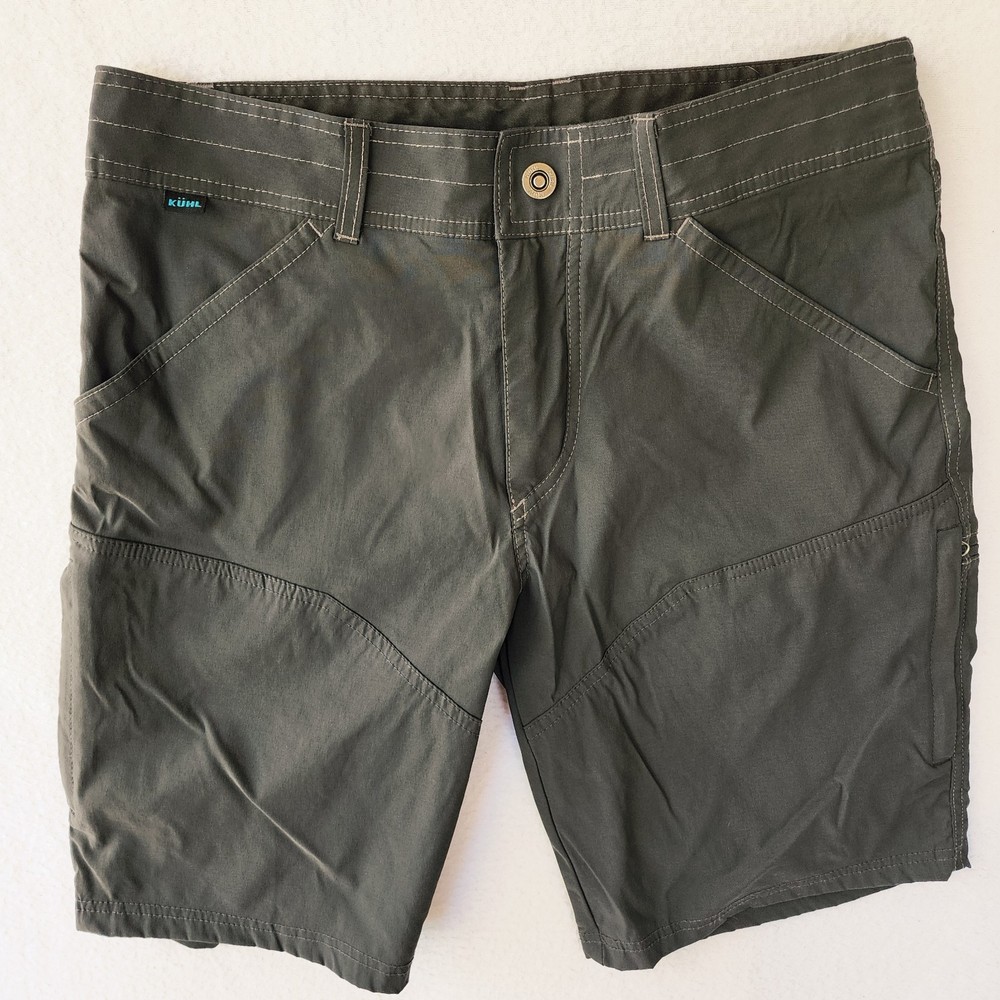 Kuhl Men's Renegade 32 Dark Grey Utility Hiking Cargo Shorts 5121 10 In