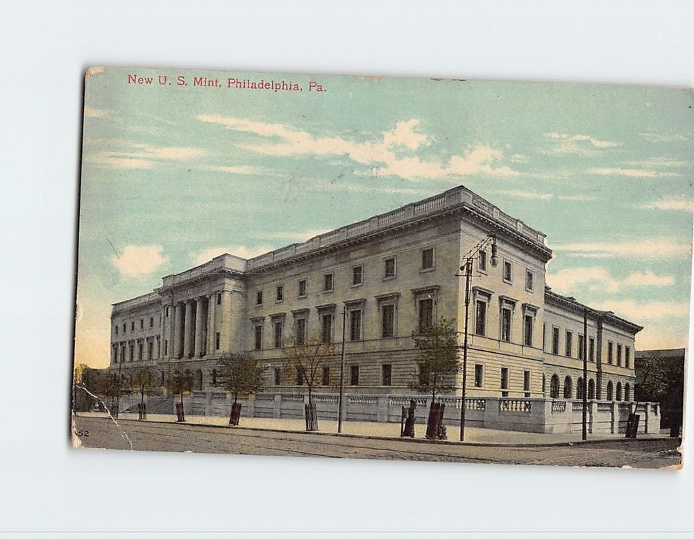 Postcard US Mint Philadelphia Pennsylvania USA