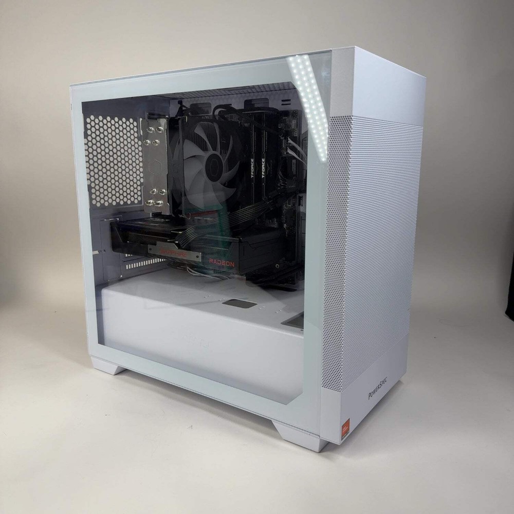 PowerSpec PC Ryzen 5 7500X3D 4.0GHz 32GB RAM 1TB SSD Radeon RX 9060 XT
