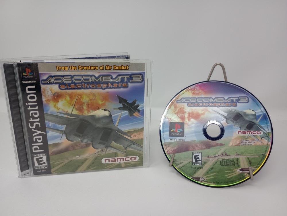 Ace Combat 3: Electrosphere (Sony PlayStation 1, 1999) Tested-image