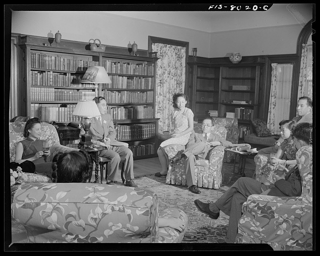 Photo:Washington DC Dr Hu Shih Chinese Embassy Student Delegation 1942