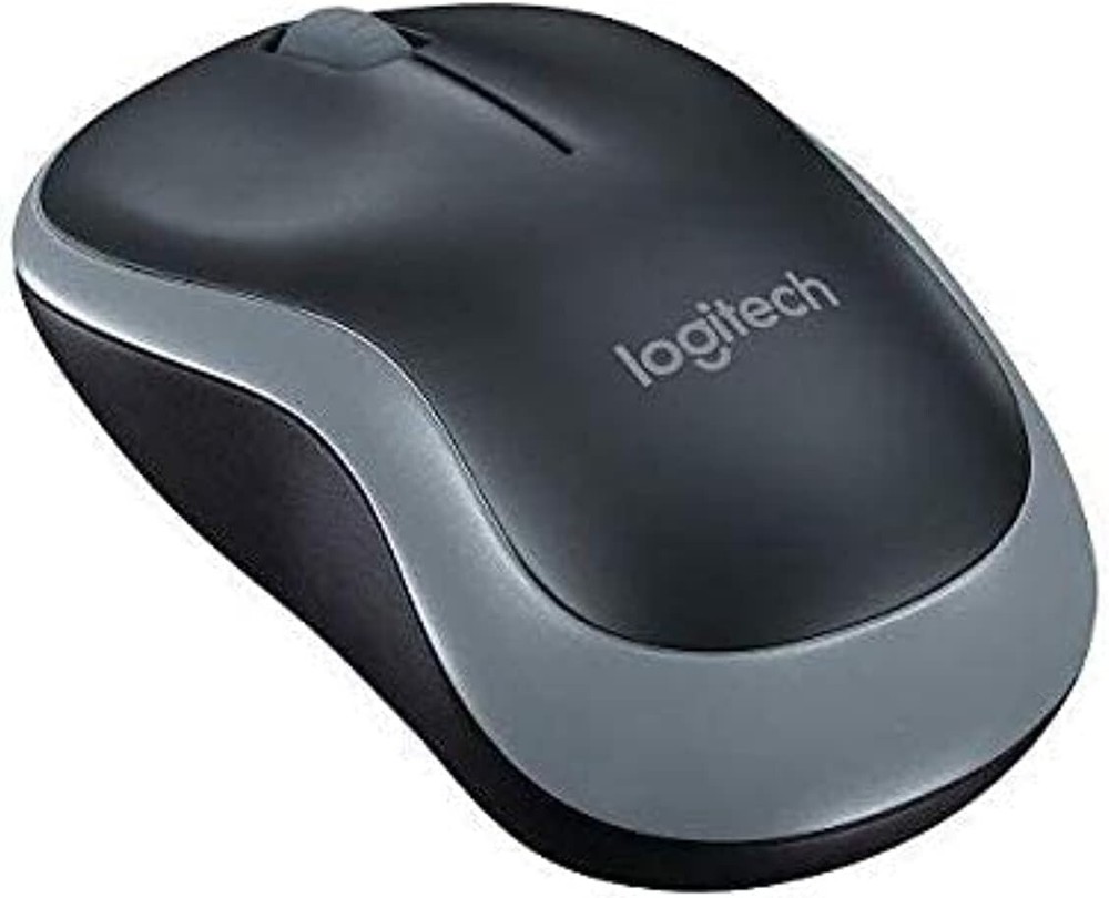 Logitech M185 Wireless Mouse with USB Receiver, 2.4GHz Connectivity