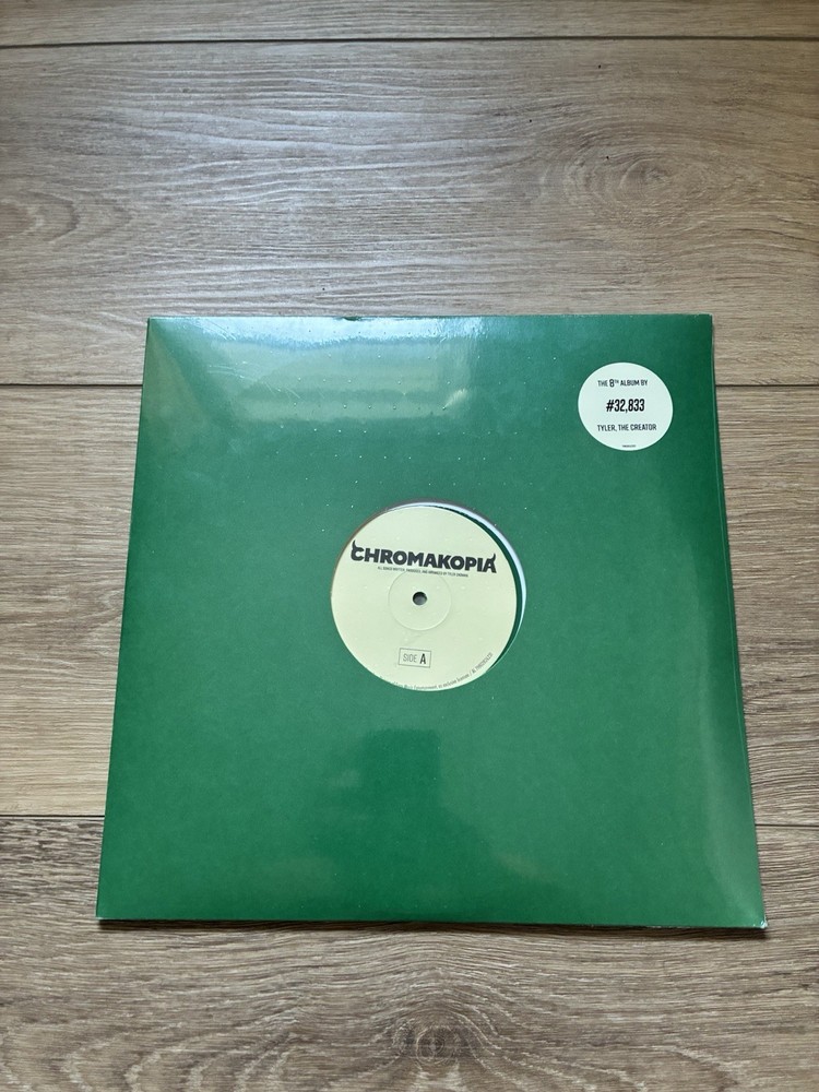 Chromakopia by Tyler the CreatorMINT Test Pressing Limited Green Vinyl