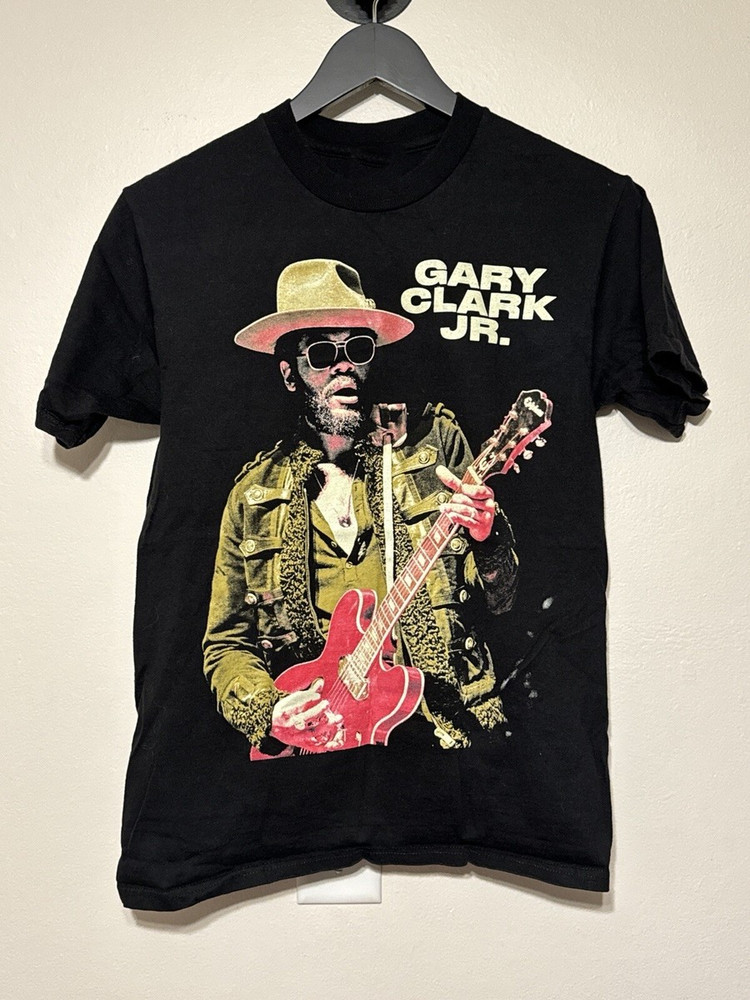 Vtg Gary Clark Jr Live In Tour Cotton Black All Size T Shirt For Men MC330