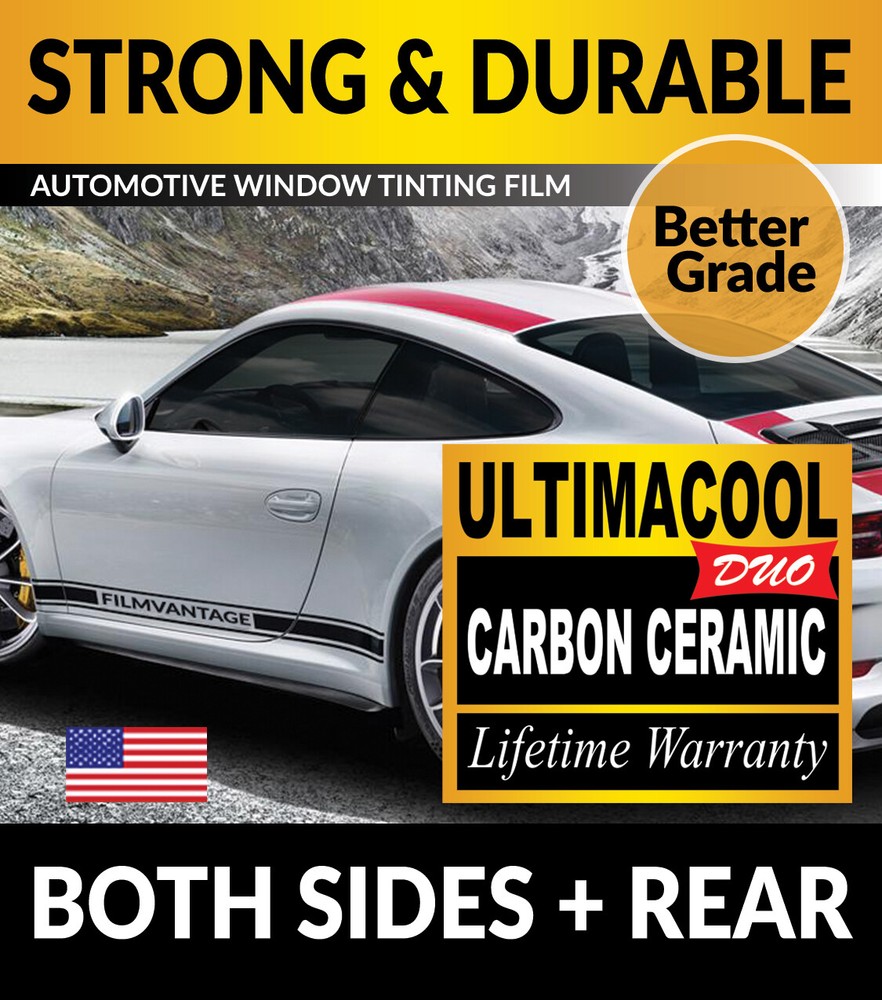 UCD PRECUT AUTO WINDOW TINTING TINT FILM FOR PORSCHE 911 TARGA 15-18