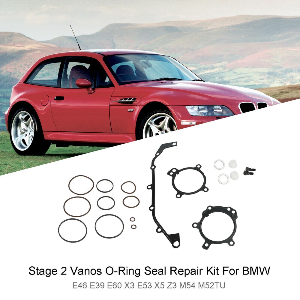 BMW VANOS Stage 2 O-Ring Seal Kit for M54 M52TU E46 E39 E60 X3 X5 Z3