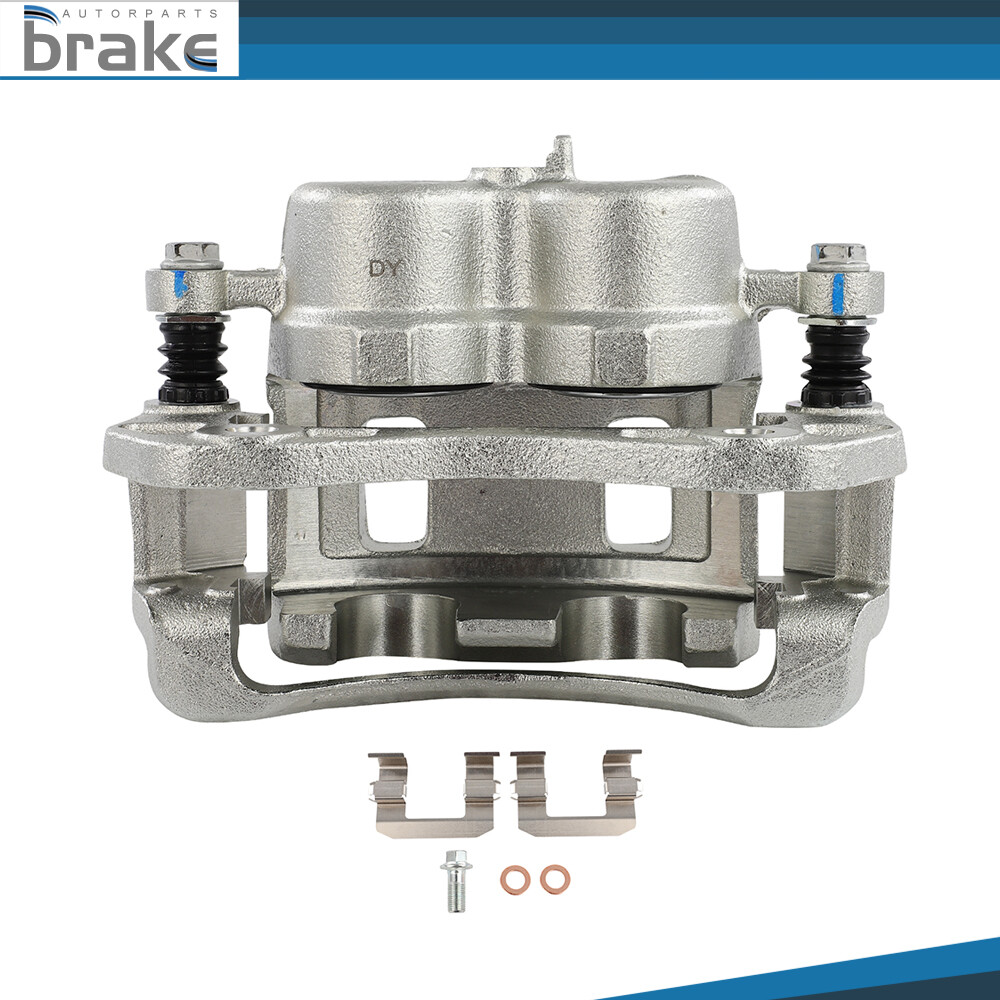2001-2006 Hyundai Santa Fe Front Disc Brake Caliper with Bracket Passenger Side