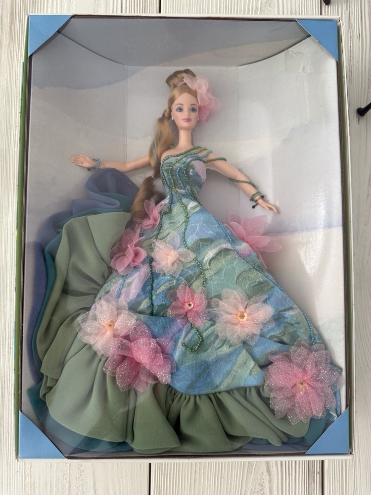 Barbie “Water Lily” Inspired By Claude Monet Painting. Limited Edition doll
