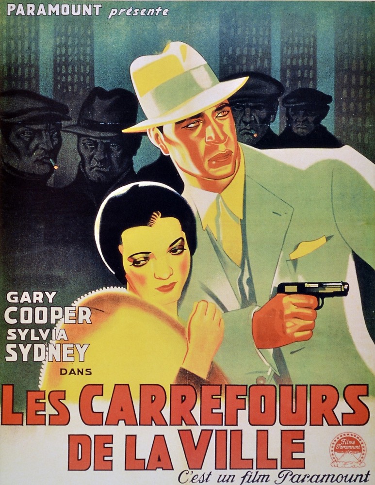 Les Carrefours de la ville Decorative Poster. Home Graphic Art Design. 4159