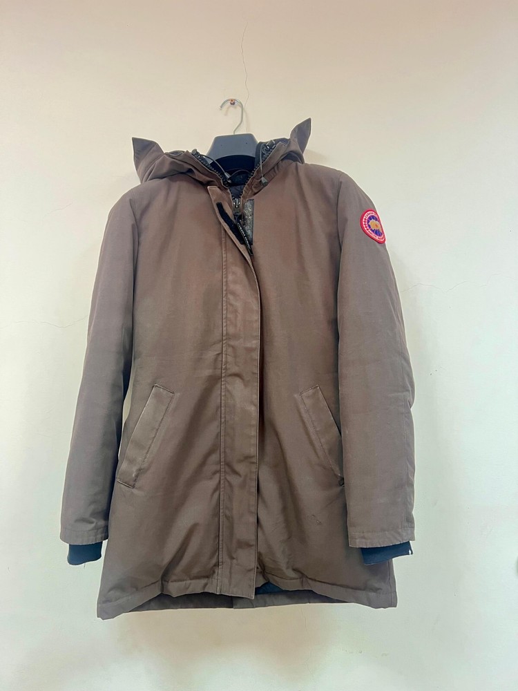 Canada Goose Women’s Down Victoria Parka Brown Jacket Size M