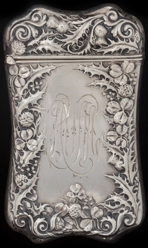 Antique Silver Match Safe - Gorham Manufacturing Co - Circa 1899 - Engraved