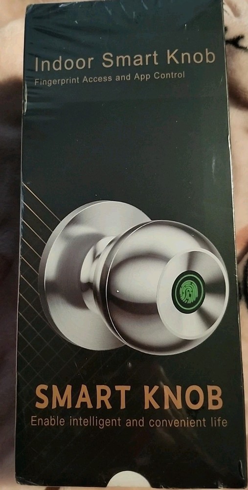 Smart Biometric Door Knob with Passcode Keypad & App Control