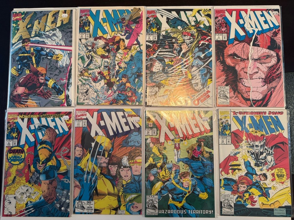 X-Men (1991) Issues 1-16 Lot Jim Lee 1st Omega Red Maverick