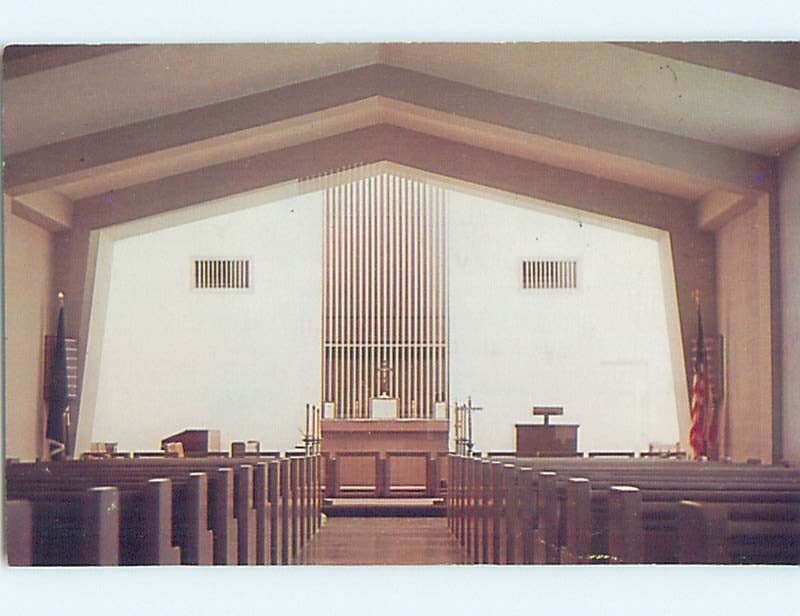 Unused Pre-1980 CHURCH SCENE Togus Maine ME m/09 A6203