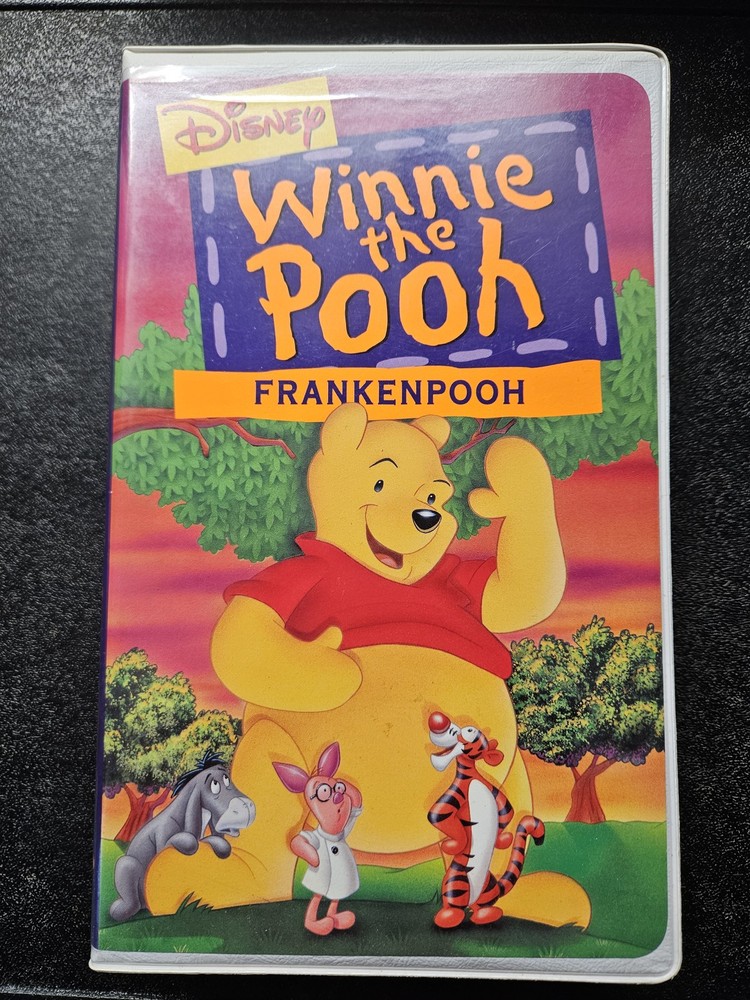 Disney Winnie the Pooh Frankenpooh VHS Tape 1994 NTSC Family Animated Classic