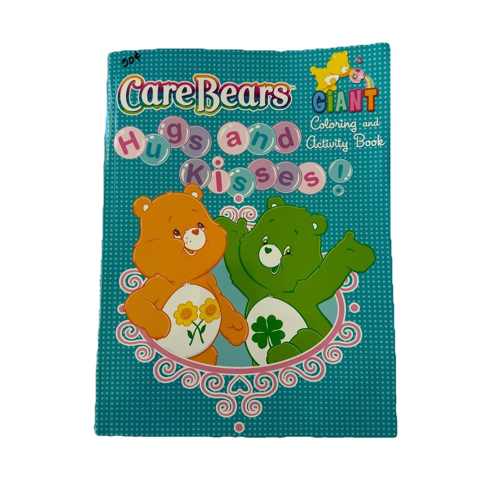 Care Bears Giant Coloring and Activity Book Hugs And Kisses! 2006 NEW