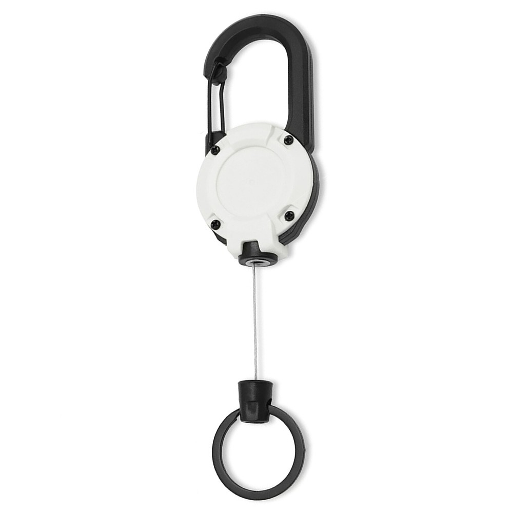 1PC Retractable Key Tool Holder with Split Keyring for Backpacks & Bags