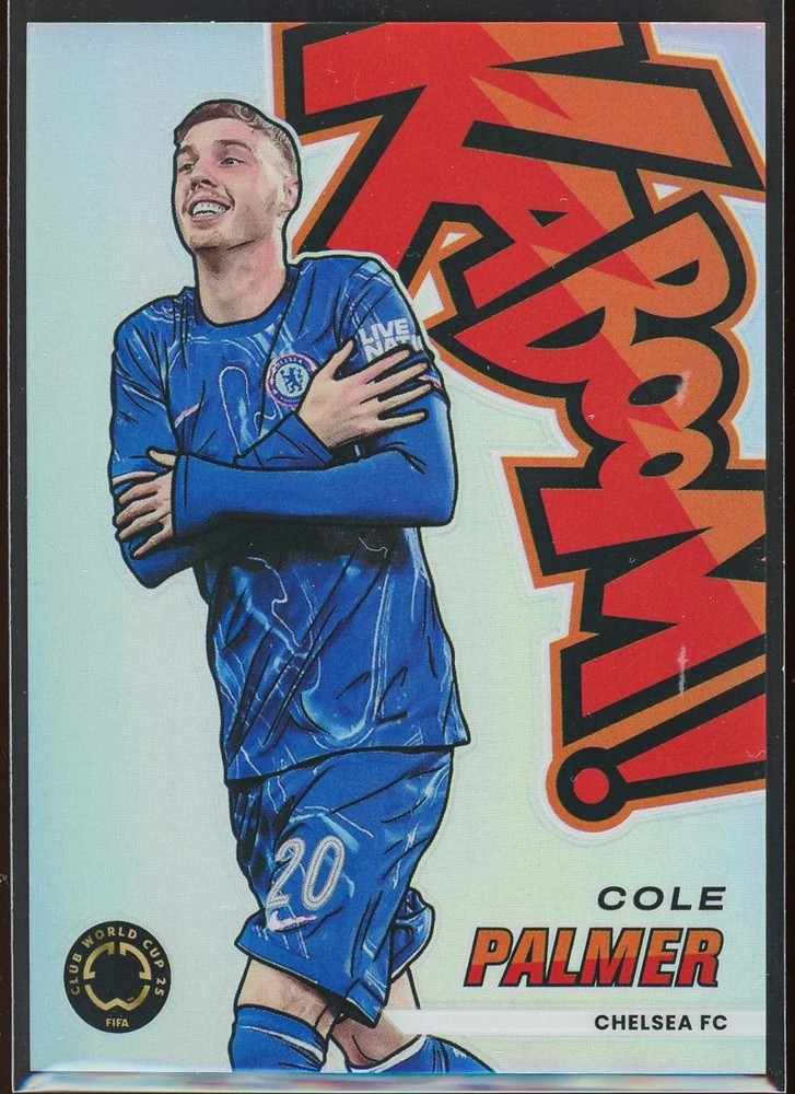 2025 Panini Prizm FIFA Club World Cup Kaboom! #5 Cole Palmer Chelsea FC