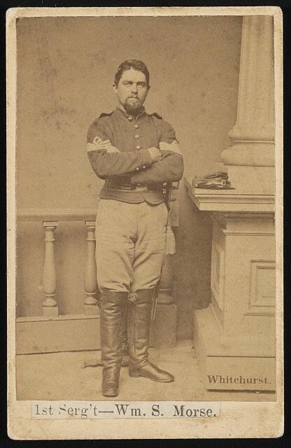 Captain William S. Morse of Co. C, 24th New York Infantry Regiment and Co. B, 1