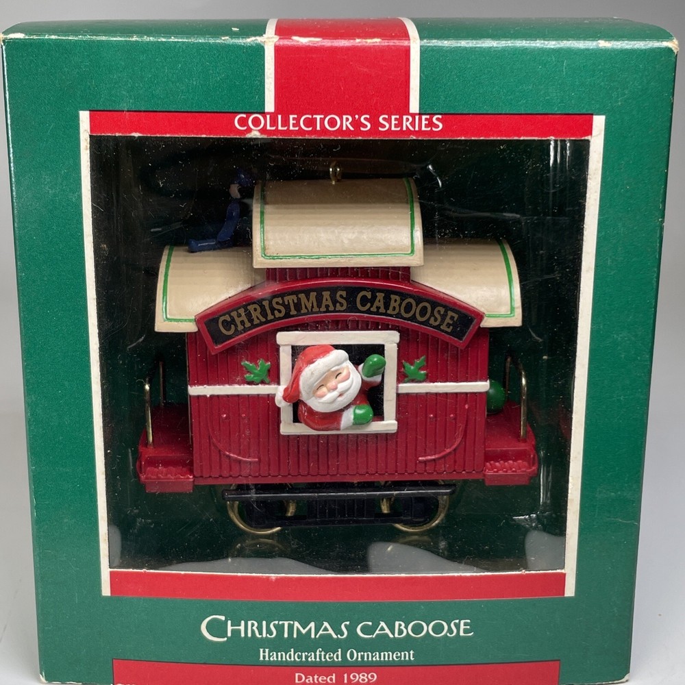 1989 Hallmark Keepsake  Christmas Caboose  Here Comes Santa #11