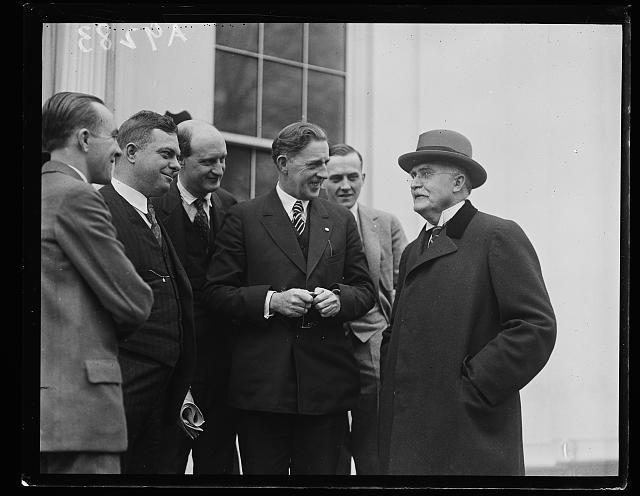 Photo:Washington D.C. White House Group Men 1930s Photograph